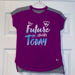 Top Golf Under Armour Heat Gear Tee -Youth-Junior- Medium / NWOT